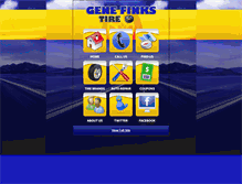 Tablet Screenshot of genefinkstire.com